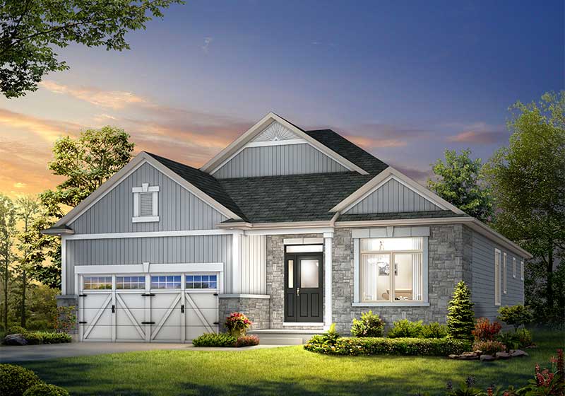 The Alexander Elevation B Rendering