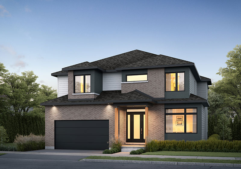 The Colton Elevation C Rendering