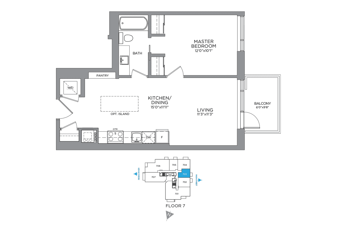 MODEL 6 703 Elevation A Rendering