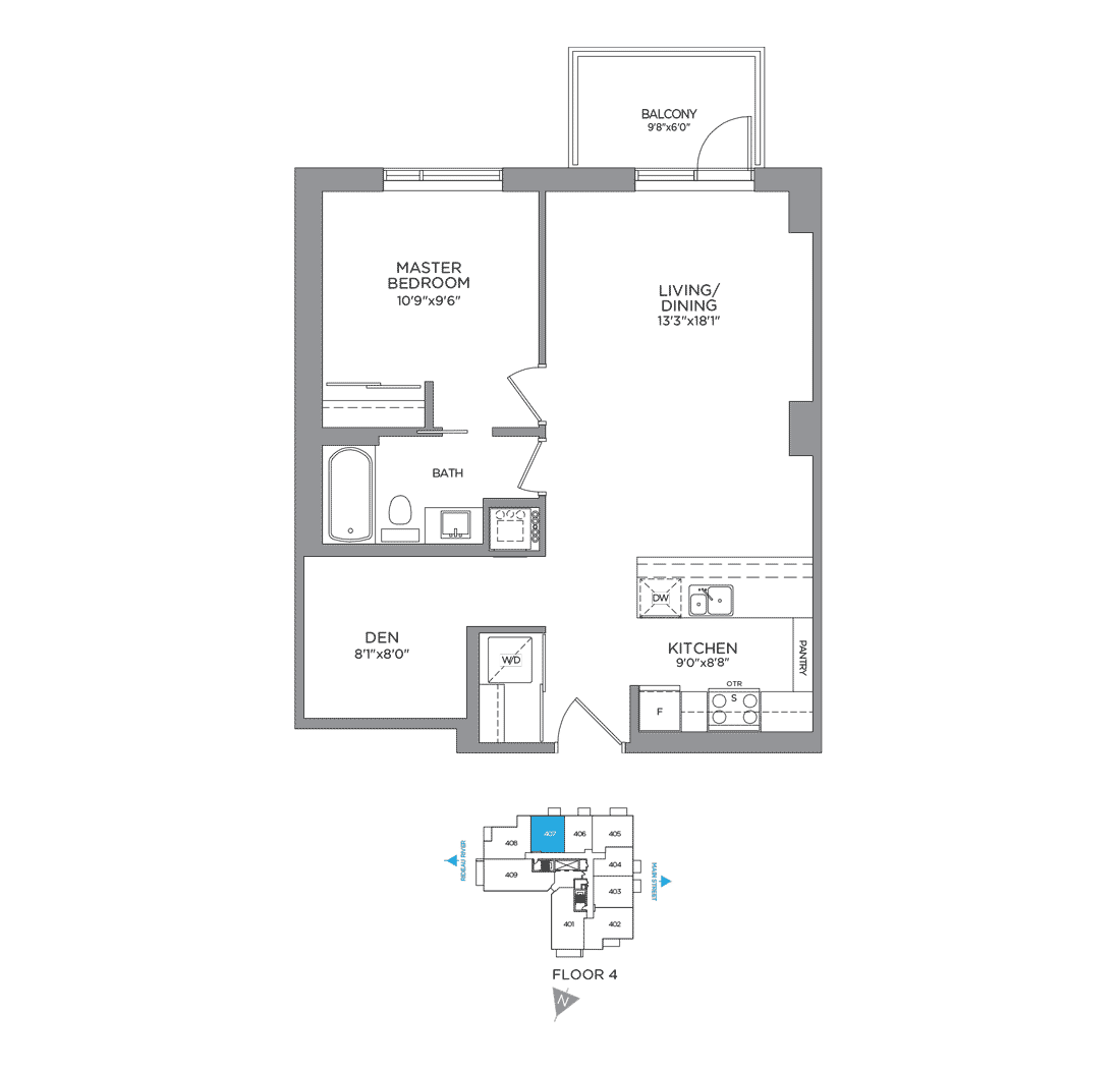 MODEL 8 407 Elevation A Rendering