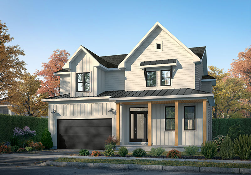 The Colton MG Elevation F Rendering