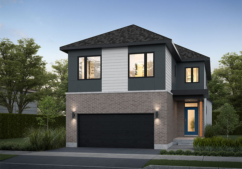 The Blackburn Elevation C Rendering