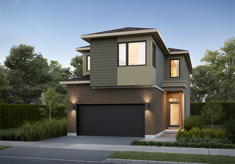 The Kennedy EC Elevation C Rendering