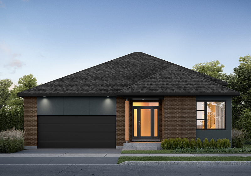 The Willow Elevation C Rendering