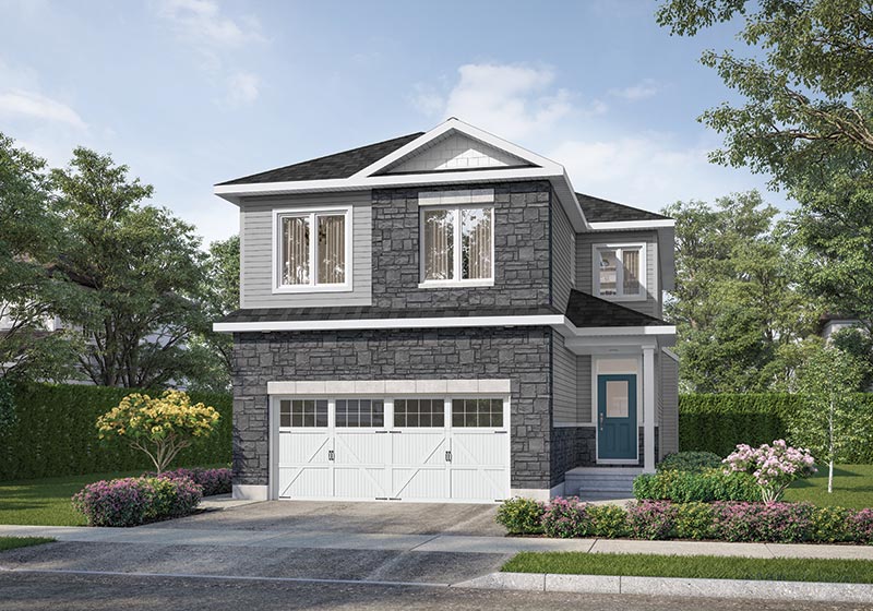 The Ashton Elevation B Rendering