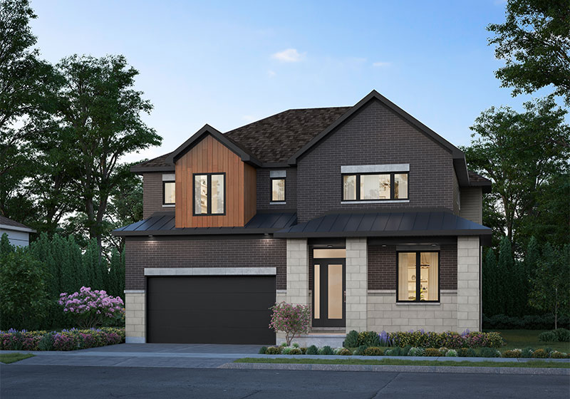 The Colton Elevation M Rendering